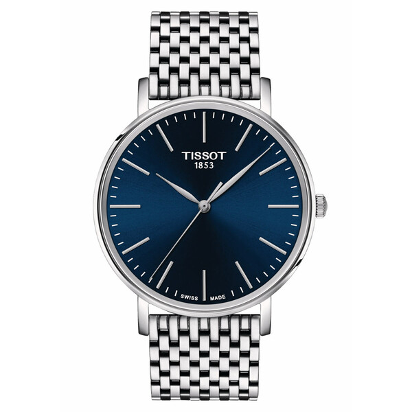 Klasyczny zegarek męski na bransolecie Tissot