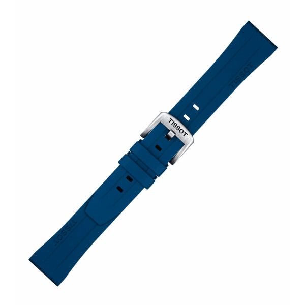 Gumowy pasek Tissot T852.044.837
w kolorze niebieskim wodoodporny