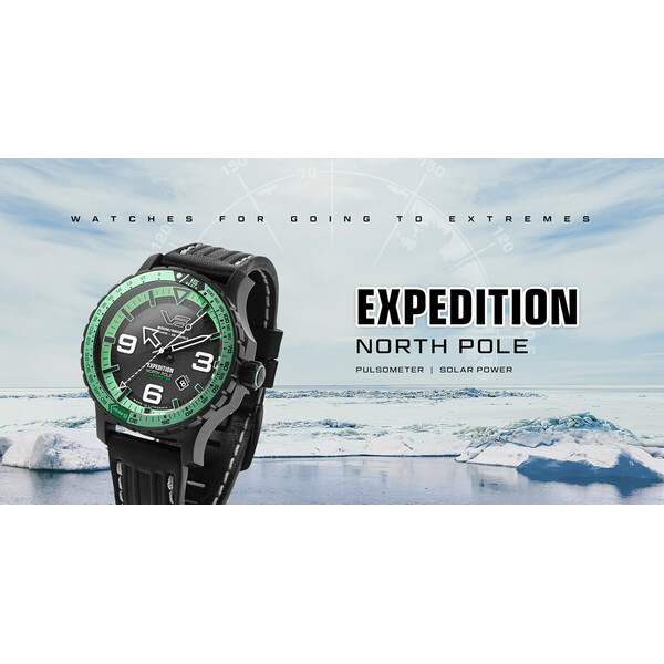 Vostok Europe Expedition North Pole Pulsometer