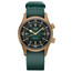 Longines Legend Diver Watch Bronze L3.774.1.50.2 na dodatkowym pasku zielonym NATO