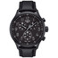 Czarny zegarek męski z chronografem