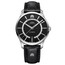 Zegarek męski Maurice Lacroix Pontos Day Date PT6358-SS001-332-2 z czarną tarczą