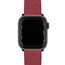 Bordowy pasek Hirsch Osiris Nubuk założony do smartwatcha