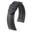 Wegański pasek do zegarka Hirsch Leaf czarny 20 mm