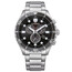Zegarek nurkowy z chronografem Citizen Aqua, czarna tarcza