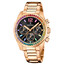 Damski zegarek z kolorowymi cyrkoniami Festina Boyfriend Chronograph Rainbow