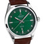 Zegarek Atlantic z zieloną tarczą
