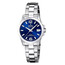 Damski zegarek Festina Swiss Made z niebieską tarczą i bransoletą