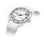 Biała tarcza w zegarku Doxa SUB 750T Whitepearl 825.10.011.23