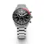 Czarno czerwona ramka z tachymetrem w zegarku Citizen Sporty Chrono AT2566-88E