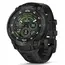 Męski smartwatch Garmin Instinct Crossover Amoled Tactical Edition na pasku gumowym