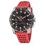 Smartwatch Festina Connected Full D F23305/4 z czerwonym paskiem silikonowym