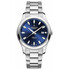 Atlantic klasyczny zegarek męski z niebieską tarczą