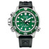 Zielony zegarek nurkowy Citizen BN2040-17X wykonany z tytanu