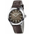 Elegancki zegarek Eberhard Aiglon Grande Taille 41030.10/SE CP z brązową tarczą