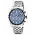Męski zegarek Eberhard Chrono 4 21-42 31073.04 CN CA99 z niebieska tarczą