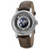 Zegarek męski Epos Emotion Globe 3390.302.20.54.27 z brązowym paskiem.