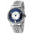 Zegarek z niebieską tarczą Epos Oeuvre D'Art V-Style 3439.322.20.26.30 na bransolecie.