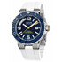 Zegarek nurkowy Epos Sportive Diver Day Date 3441.142.96.96.50 z białym paskiem gumowym