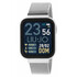 Wielofunkcyjny smartwatch na srebrnej bransoletce Liu Jo Luxury.