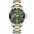 Zegarek nurkowy Longines HydroConquest Automatic L3.782.3.06.7 z zieloną tarczą