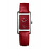 Czerwony zegarek Longines DolceVita L5.512.4.91.2
