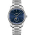 Longines Master Collection L2.909.4.92.6 zegarek męski z fazami księżyca i niebieską tarczą