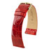 Pasek z krokodyla Hirsch Prestige kolor czerwony 14 mm
