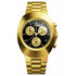 Złoty zegarek z chronografem Rado