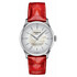 Damski zegarek na czerwonym pasku Tissot Chemin Des Tourelles Powermatic 80
