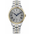 Srebrno złoty zegarek damski Aerowatch na bransolecie