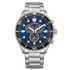 Zegarek nurkowy z chronografem Citizen Aqua, niebieska tarcza