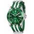 Zegarek nurkowy Epos Sportive Diver 3504.131.93.13.63 w zielonej kolorystyce na pasku NATO
