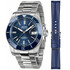 Zegarek nurkowy Epos Sportive Diver 3504.131.96.16.30 z niebieską tarczą. Pasek gratis.