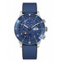 Zegarek męski na niebieskim pasku Fortis Novonaut Cobalt Blue