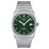 Zegarek Tissot PRX Powermatic 80 T137.407.11.091.00 z zieloną tarczą