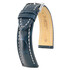 Pasek do zegarka Hirsch Capitano niebieski 20 mm