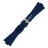 Oryginalny pasek gumowy Tissot PRX T852.049.050 kolor granatowy