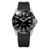 Zegarek męski z czarną emaliowaną tarczą Venezianico Nereide Ceramica