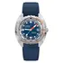 Męski zegarek nurkowy Doxa SUB 300 Caribbean z niebieskim paskiem gumowym