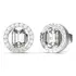 Stalowe kolczyki sztyfty z cyrkoniami Guess