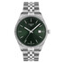 Męski zegarek Tissot z zieloną tarczą