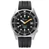 Zegarek nurkowy Squale 1521 Black Blasted 1521BKBL.VO z matową kopertą