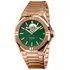 Zegarek Epos Sport Open Heart 3506.133.24.13.34 w kolorze złota z zielona tarczą